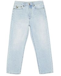 Lois Loose fit jeans with logo patch - Azul