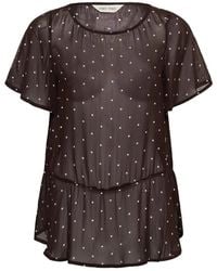 Part Two - Overhemden ,Bruin ,Yanina Pw Blouse - Lyst