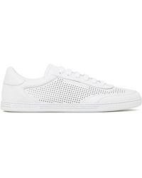 Dolce & Gabbana - Sneakers bianche saint tropez perforate - Lyst