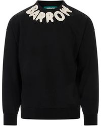 Barrow - Logo Crew Neck Sweatshirt - Lyst