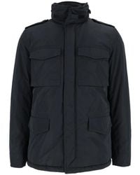 Aspesi - Jassen ,Blauw ,Giub Minifield Vento - Lyst