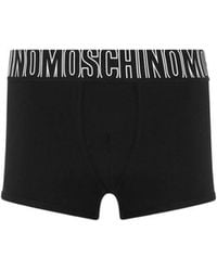 Moschino - Boxer Aus Stretch-Jersey Rubber - Lyst
