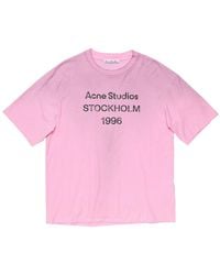 Acne Studios - T-Shirts - Lyst