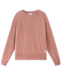 Woolrich - Round-Neck Knitwear - Lyst