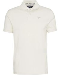Barbour - Tartan Pique Poloshirt - Lyst
