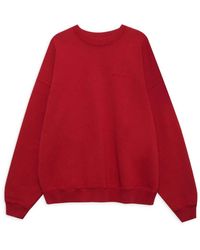 Anine Bing - Gewaschenes Rotes Miles Sweatshirt - Lyst