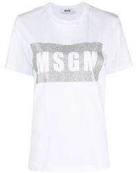 MSGM - T-Shirts - Lyst