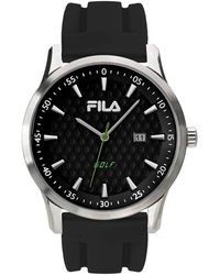 Fila - Orologio golf uomo cinturino silicone nero - Lyst
