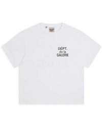 GALLERY DEPT. - Tops ,Wit ,Katoen French Tee - Lyst