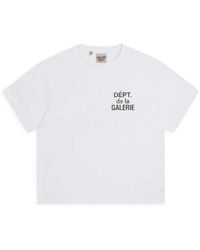 GALLERY DEPT. - Tops ,Wit ,Katoen French Tee - Lyst