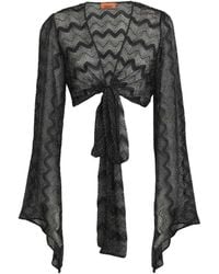 Missoni - Crop Top Zig Zag - Lyst