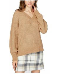 Tommy Hilfiger Fine wool and alpaca sweater - Marrón