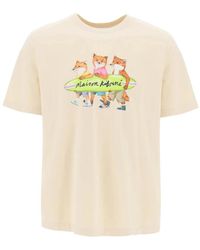 Maison Kitsuné - T-shirts, t-shirts & polos kollektion - Lyst