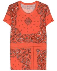 Majestic Filatures - M396Fts831403 All-Over Print T-Shirt - Lyst
