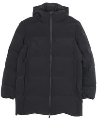 Herno - Jassen ,Zwart ,Leer Laminar Parka - Lyst