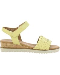 Gabor - Schoenen ,Geel ,Leer 82.759 Sandaal - Lyst