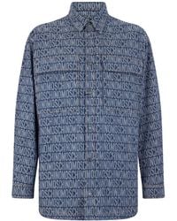 Moschino - Denim Shirts - Lyst