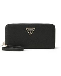 Guess - Accessoires ,Zwart ,Maxi Wallet Laurel - Lyst