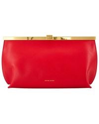 Anine Bing - Tassen ,Rood ,Katoen Anine Clutch - Lyst
