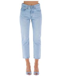 Levi's - Cropped Jeans - Lyst