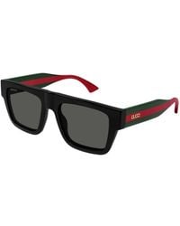 Gucci - Zonnebril Occhiali Da Sole Web Gg1869S 001 - Lyst