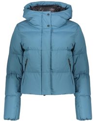 Herno - Korte Donsjas Met Capuchon - Lyst