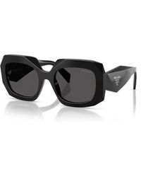 Prada - B23S Zonnebril - Lyst