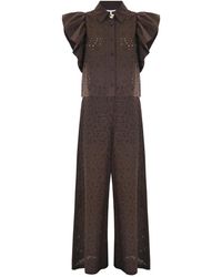 Kocca - Jumpsuits & Playsuits ,Bruin ,Gavyne Set - Lyst