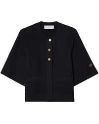BUSNEL - Truien & Vesten ,Blauw ,Wol Palmer Cardigan - Lyst