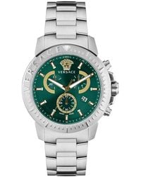 Versace - Versce armbanduhr new chrono chronograph 45 mm ve2e00821 - Lyst