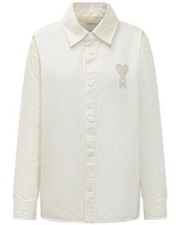 Ami Paris - De Coeur Overshirt - Lyst