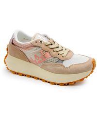 Napapijri - Sneakers moda donna rosa - Lyst