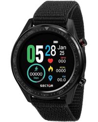 Sector No Limits - S-02 smart digital schwarz armbanduhr - Lyst