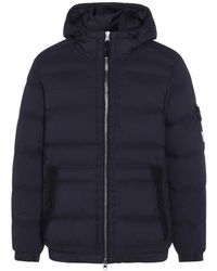 Stone Island - Zwarte Jassen Voor Mannen - Lyst