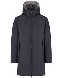People Of Shibuya - Jassen ,Blauw ,Technische Drielaagse Jas Met Primaloft Isolatie - Lyst