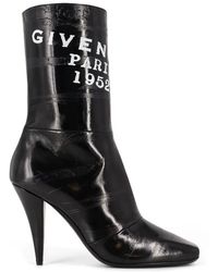 Givenchy - Sliced Square Tape Ankle Boots - Lyst