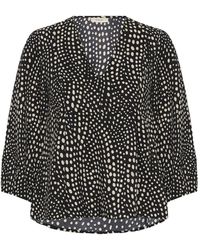 Inwear - Overhemden ,Zwart ,Polyester Liberty Iw Blouse - Lyst