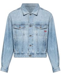 DIESEL - Jassen ,Blauw ,Denim D-Ranger Denim Jacket - Lyst