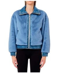 Liu Jo - Jassen ,Blauw Bell Jacket - Lyst