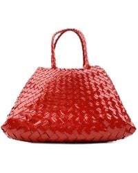 Dragon Diffusion - Rote Leder-Tasche Mit Schmalem Riemen - Lyst