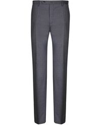 Incotex - Graue woll-slim-fit-hose - Lyst