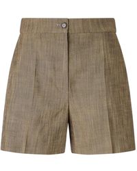 Pinko - Korte Viscose Shorts - Lyst