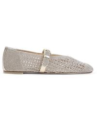 Stuart Weitzman - Leora Mary Jane Ballerina's - Lyst