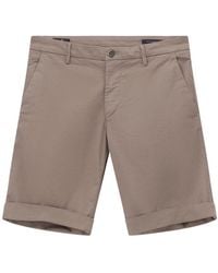 Mason's - Korte Broeken ,Bruin ,Leer Bermuda Shorts - Lyst