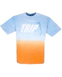 Mauna Kea - Tops ,Veelkleurig ,Katoen Triple J/ Degrade Tee - Lyst