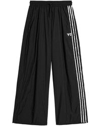 Y-3 - Broeken ,Zwart ,Re 3S Wide Pt - Lyst