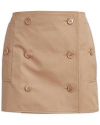 Burberry - Short Skirts - Lyst