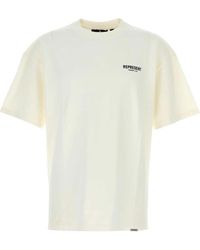 Represent - Tops ,Wit ,Katoen Owners Club T-Shirt - Lyst