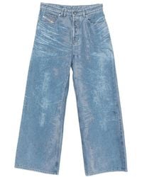 DIESEL - Wide Jeans - Lyst