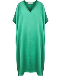 Blanca Vita - Grünes kleid für frauen - Lyst